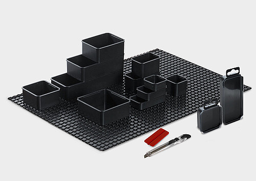 Storage system StorePack StorePack: a modular packaging, sales and storage system that adapts with flexibility to different user needs.