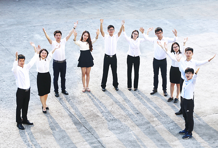 Management trainees at rose plastic Kunshan